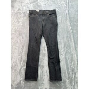 Empyre Jeans Mens Sz 32x32 Black Punk Rock Paul Super Slim Zip Coin Pocket Guys